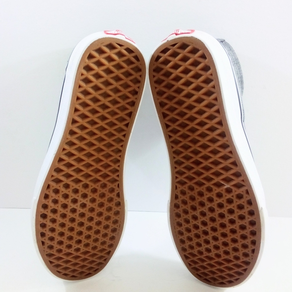 Vans Sk8-Hi Men 8 Women 9.5 Gray Black Skateboarding Shoes - Picture 7 of 8